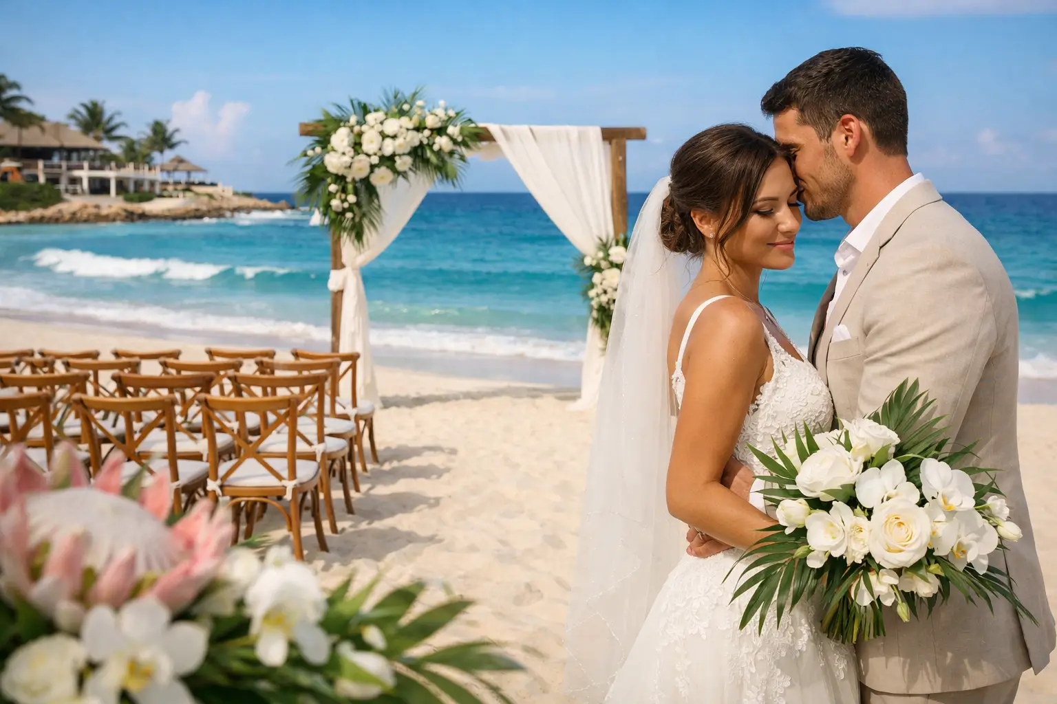 How to Plan a Real Cancun Wedding From Afar