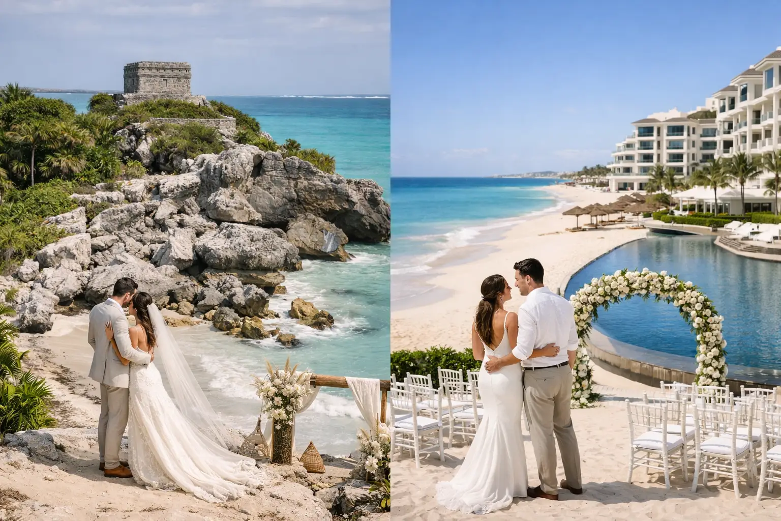 Tulum versus Cancun for Your Destination Wedding