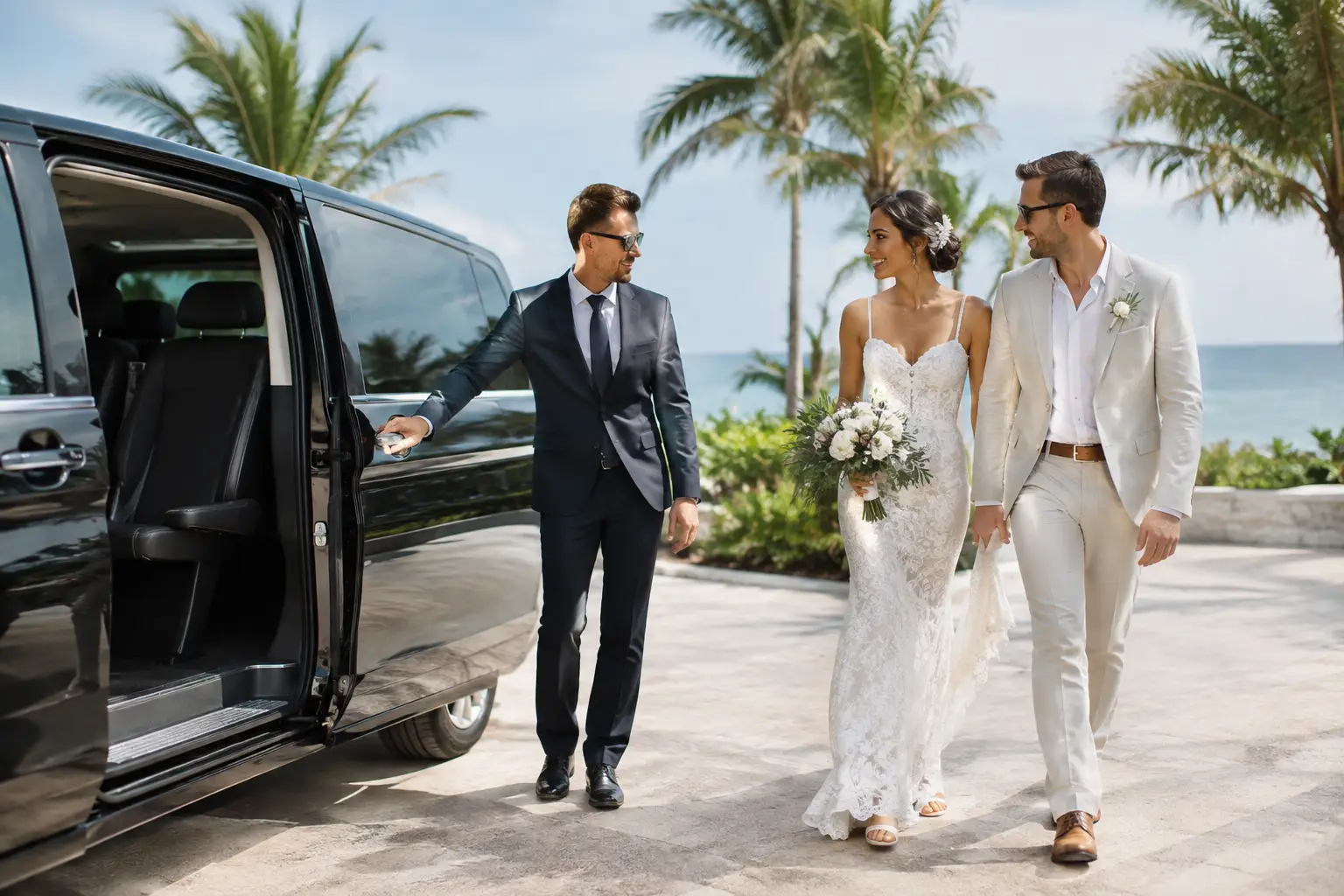 How to Arrange Airport Transfers for Your Wedding